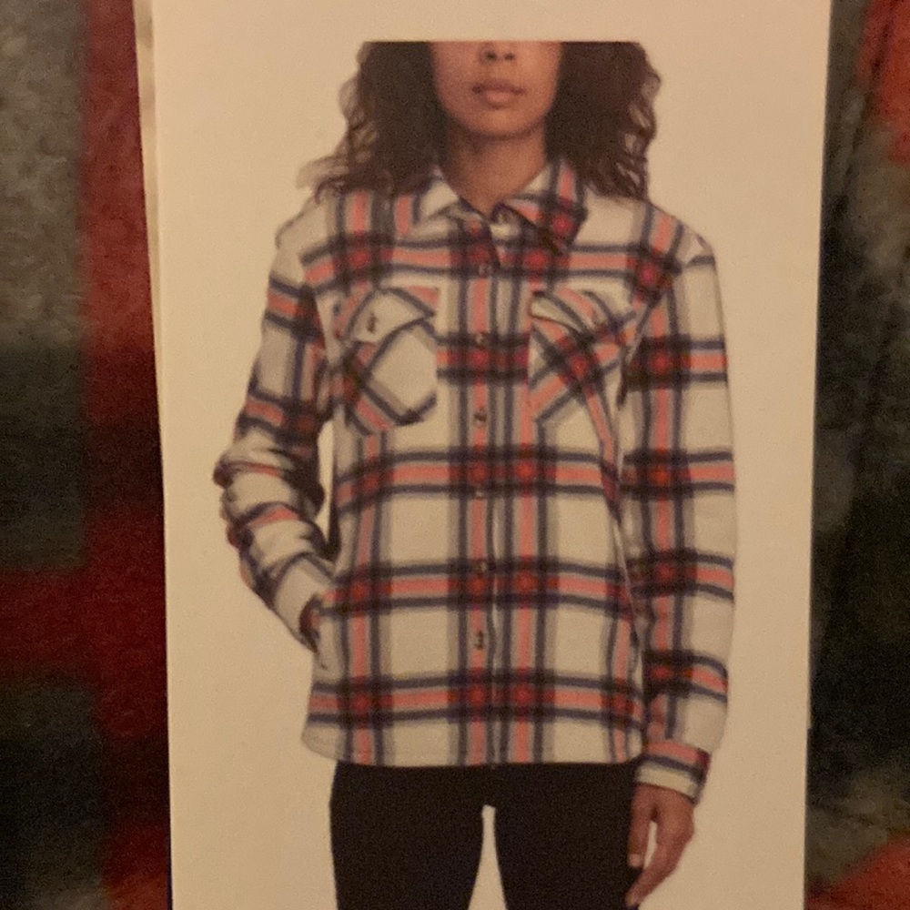 COPY - Ladies Sherpa Lined Jacket Size Large
